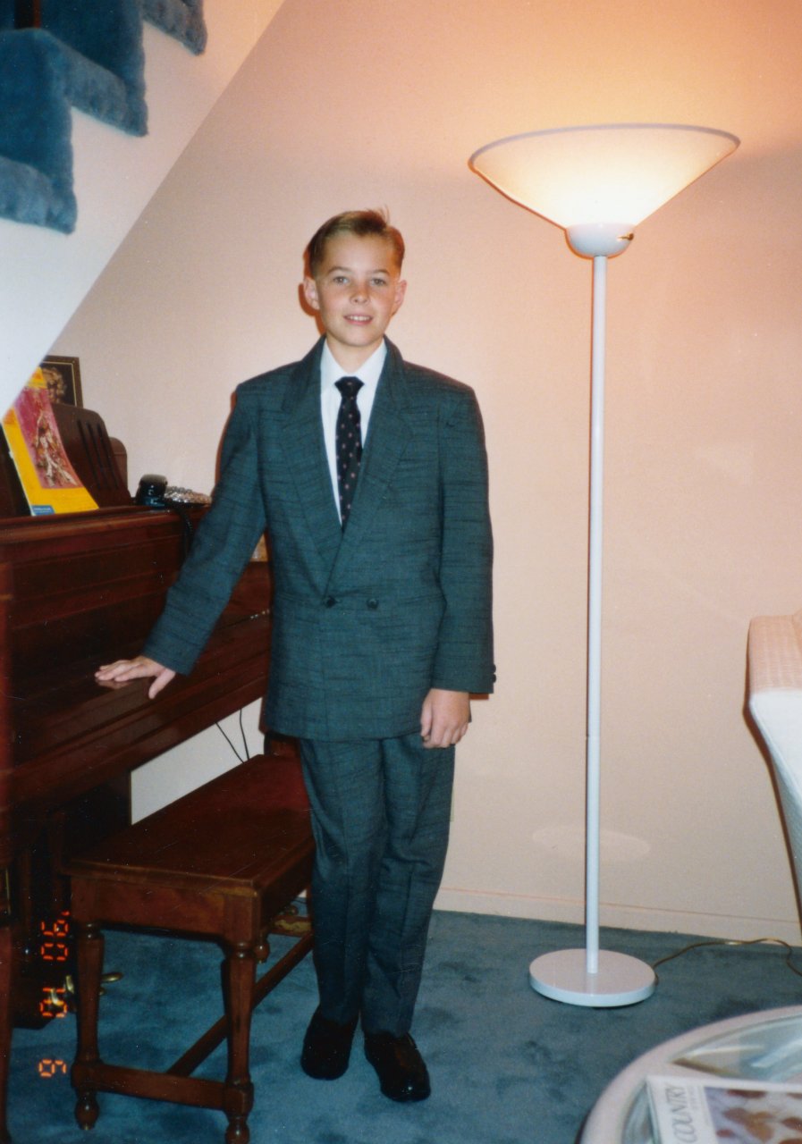 Dave going to a school dance- Markridge